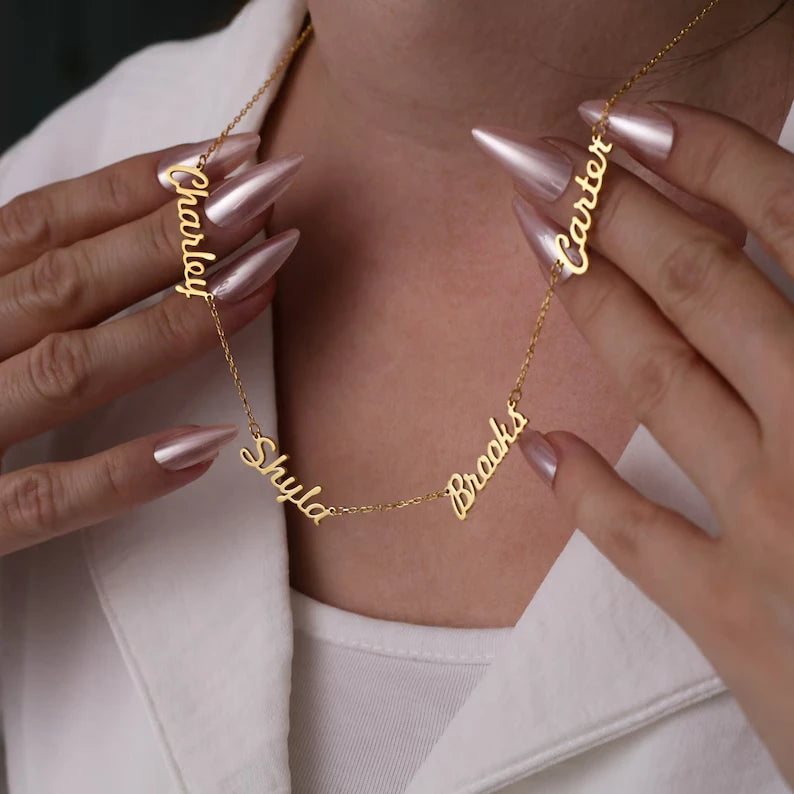Personalized Name Necklaces Jewellery