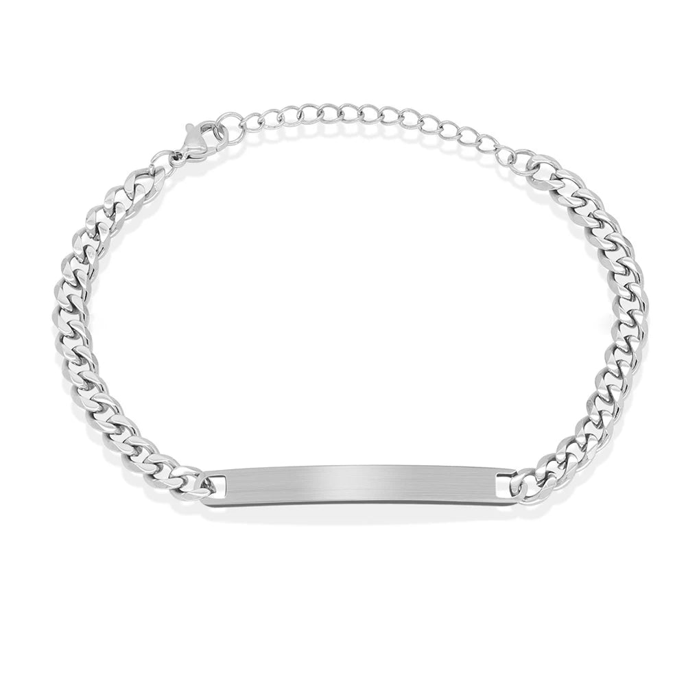 Custom Engraveable Cuban Bracelet