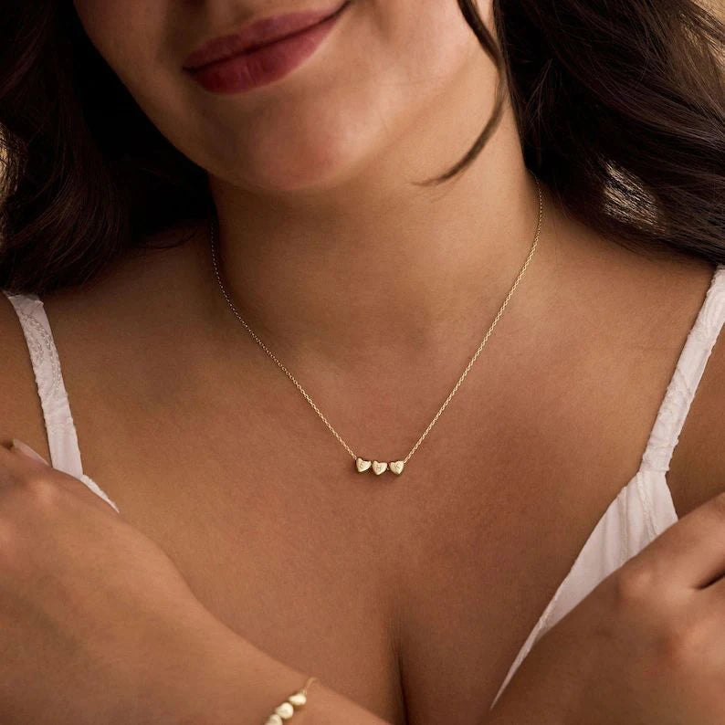 Luxury Personalized Heart Pendant Necklace