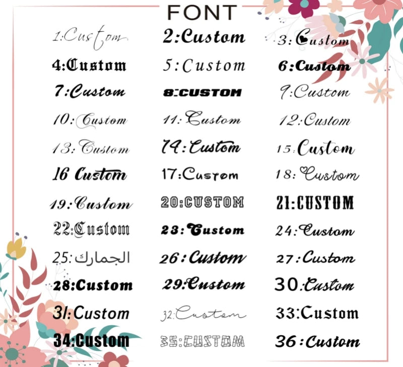 Personalized Heart Name Necklace