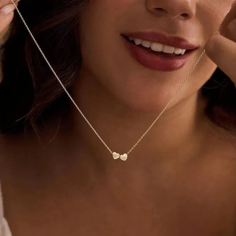 Luxury Personalized Heart Pendant Necklace