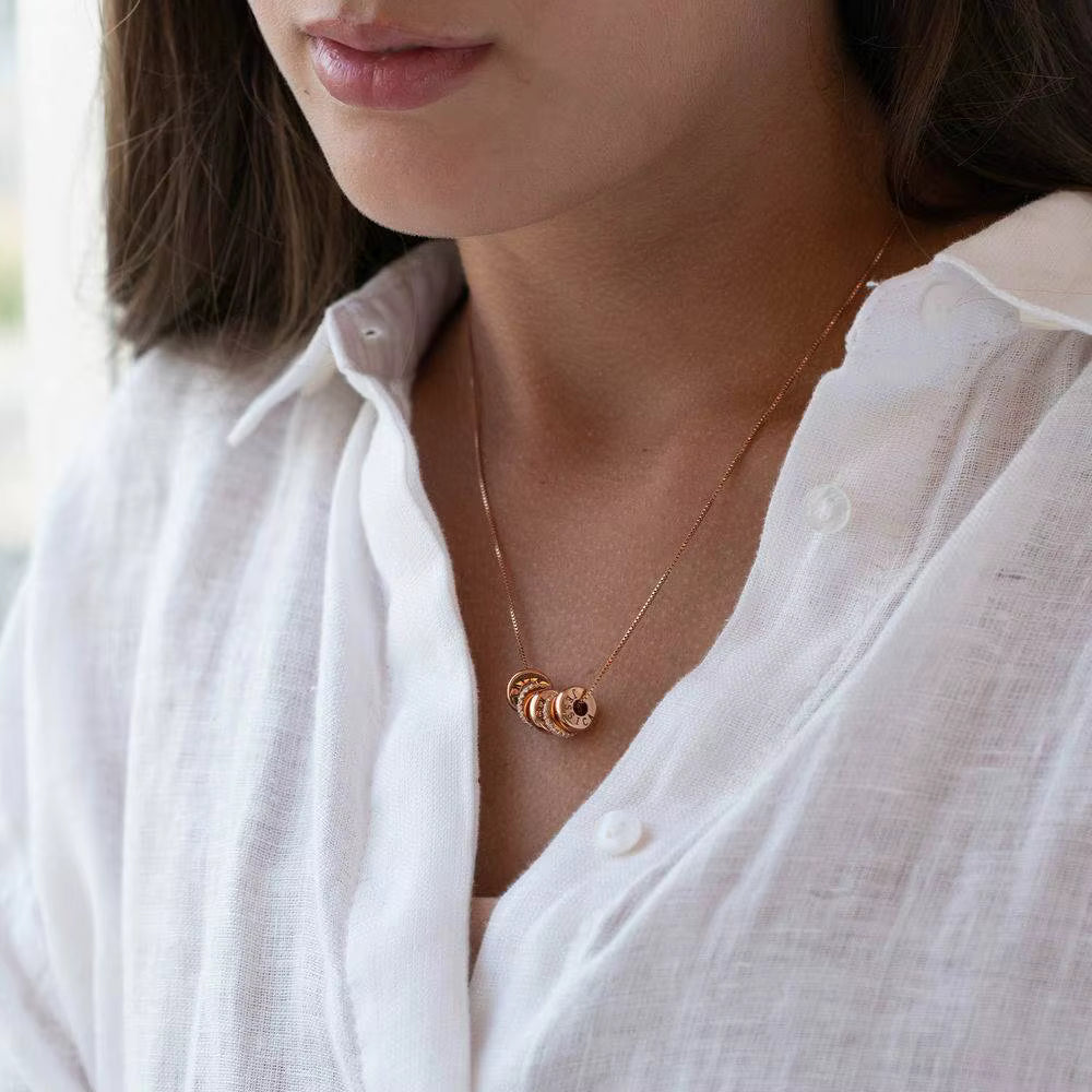 Personalized Name Beads Necklace
